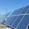 A solar eclectic plant under construction in the Samara Region 