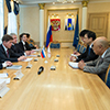 The Governor of the Sakhalin Region meets the Consul General of Japan in Yuzhno-Sakhalinks
