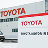 Toyota's Saint-Petersburg Plant was first to start its conveyor up after the New Year holidays